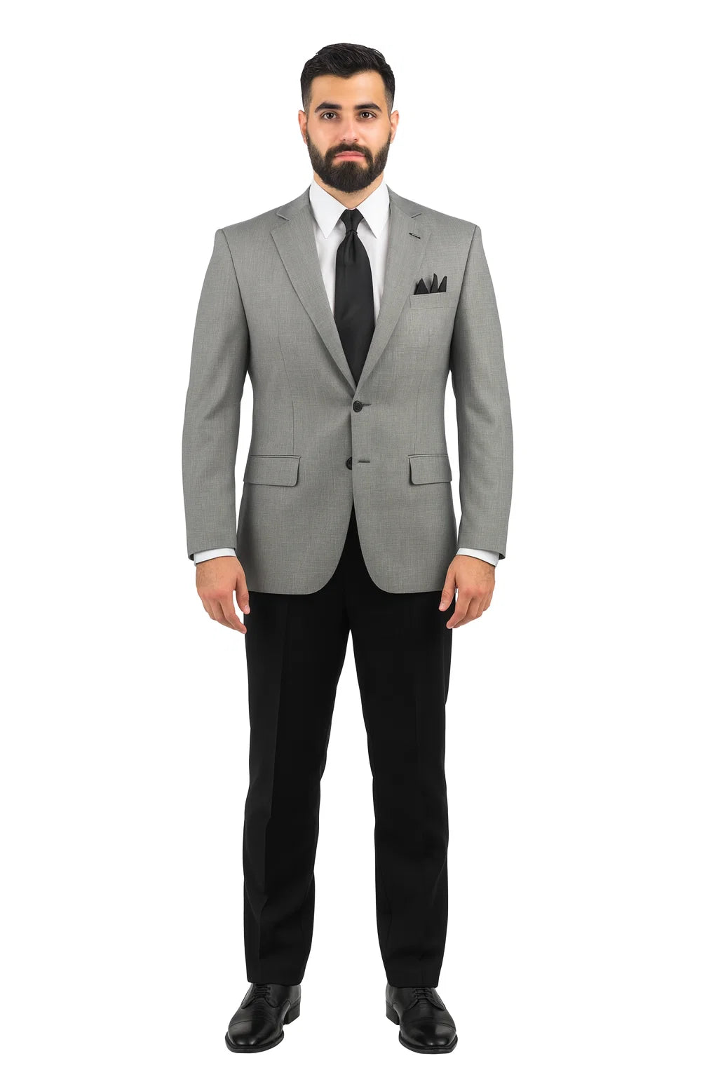 Men's 100% Luxurious Wool Sport Coat Black houndstooth checkered