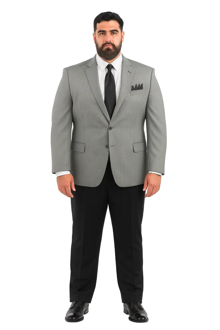 Men's 100% Luxurious Wool Sport Coat Black houndstooth checkered