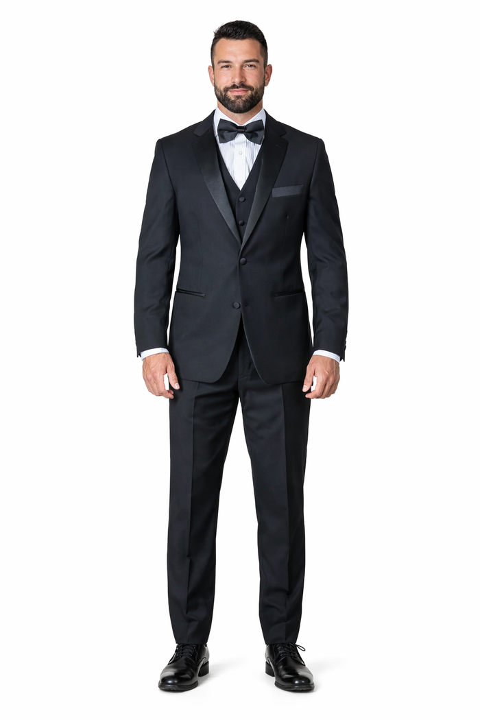 Men's Classic Fit Vested 2-Button Tuxedo