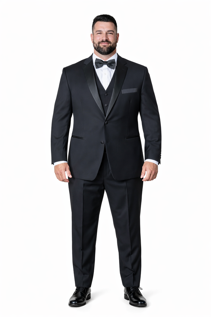 Men's Classic Fit Vested 2-Button Tuxedo