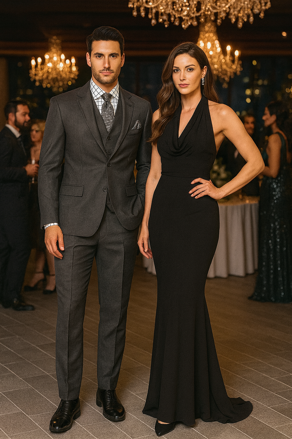 Men's 3 Button Sharkskin Grey Cheap Priced Business Suits Clearance Sale