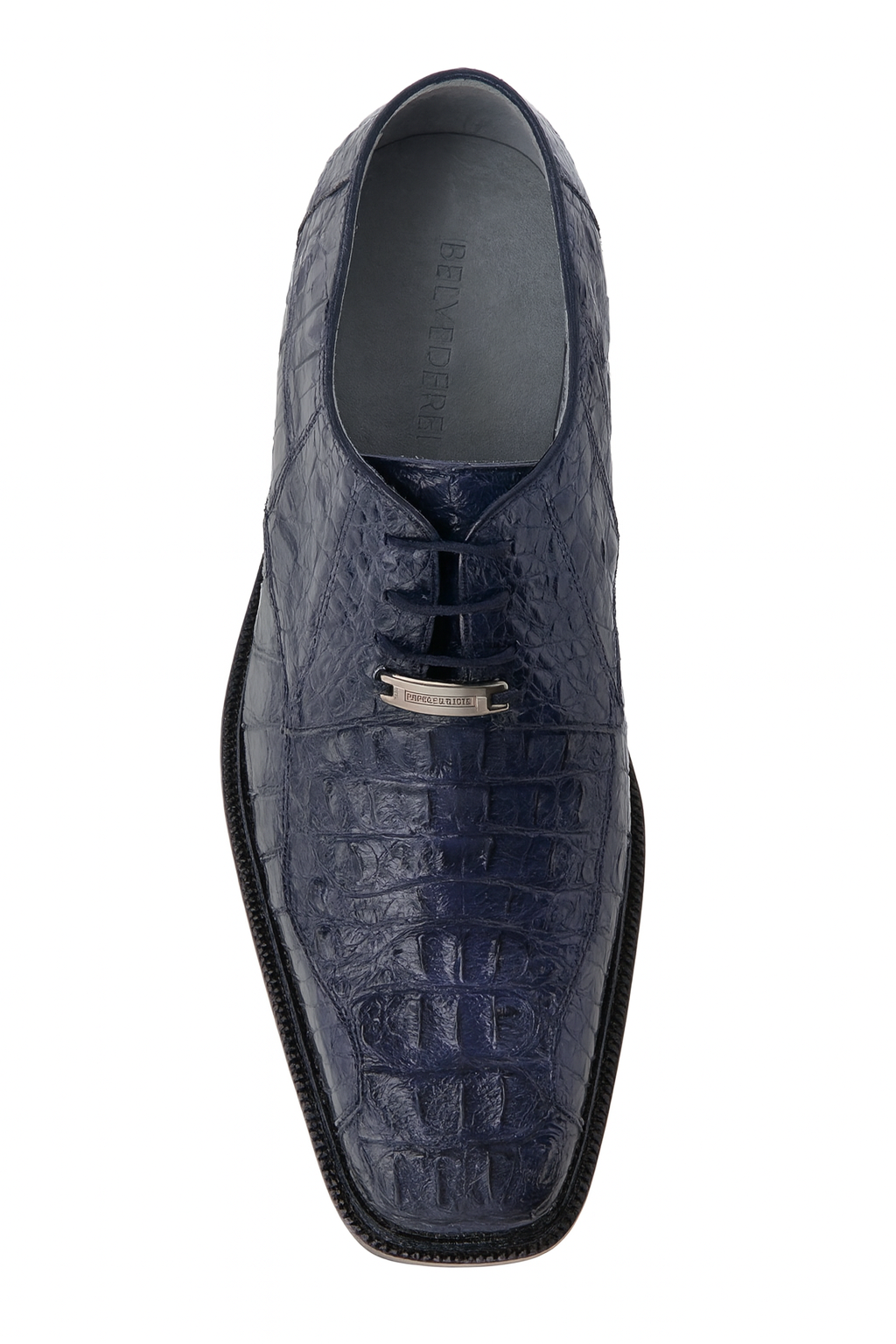 Belvedere Chapo Caiman Hornback Dress Shoe