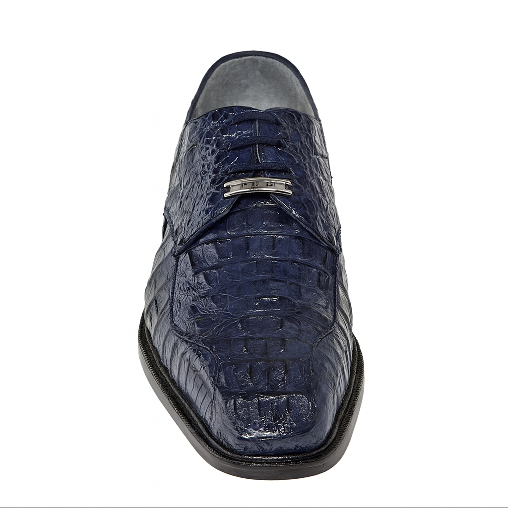 Belvedere Chapo Caiman Hornback Dress Shoe
