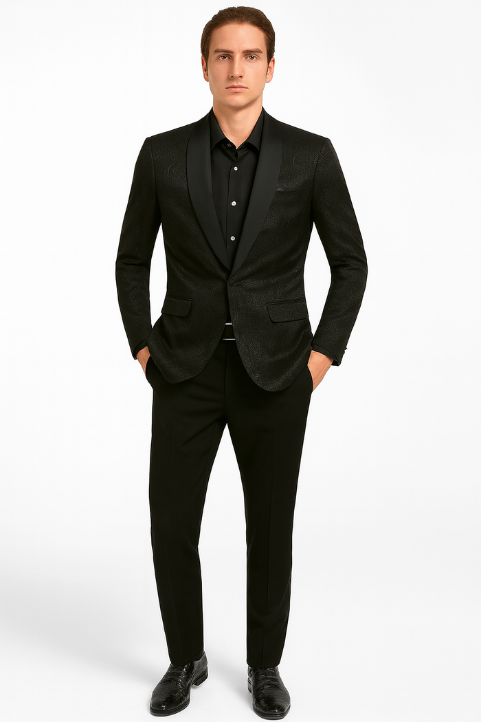 Mens Big and Tall Blazer - Big and Tall Black Sport Coat
