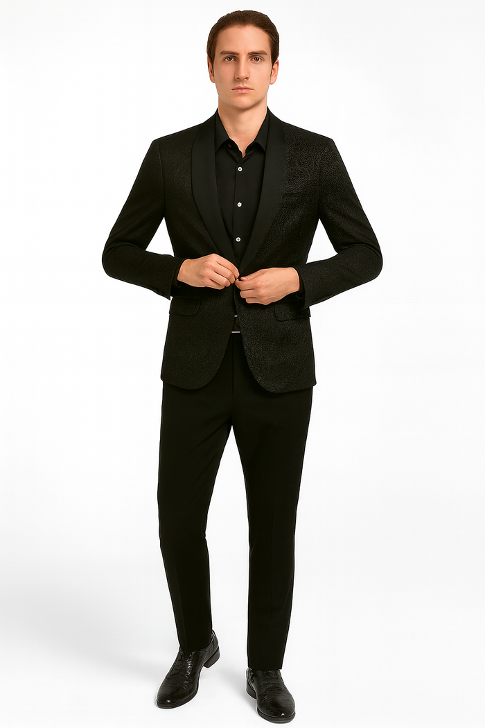 Mens Big and Tall Blazer - Big and Tall Black Sport Coat