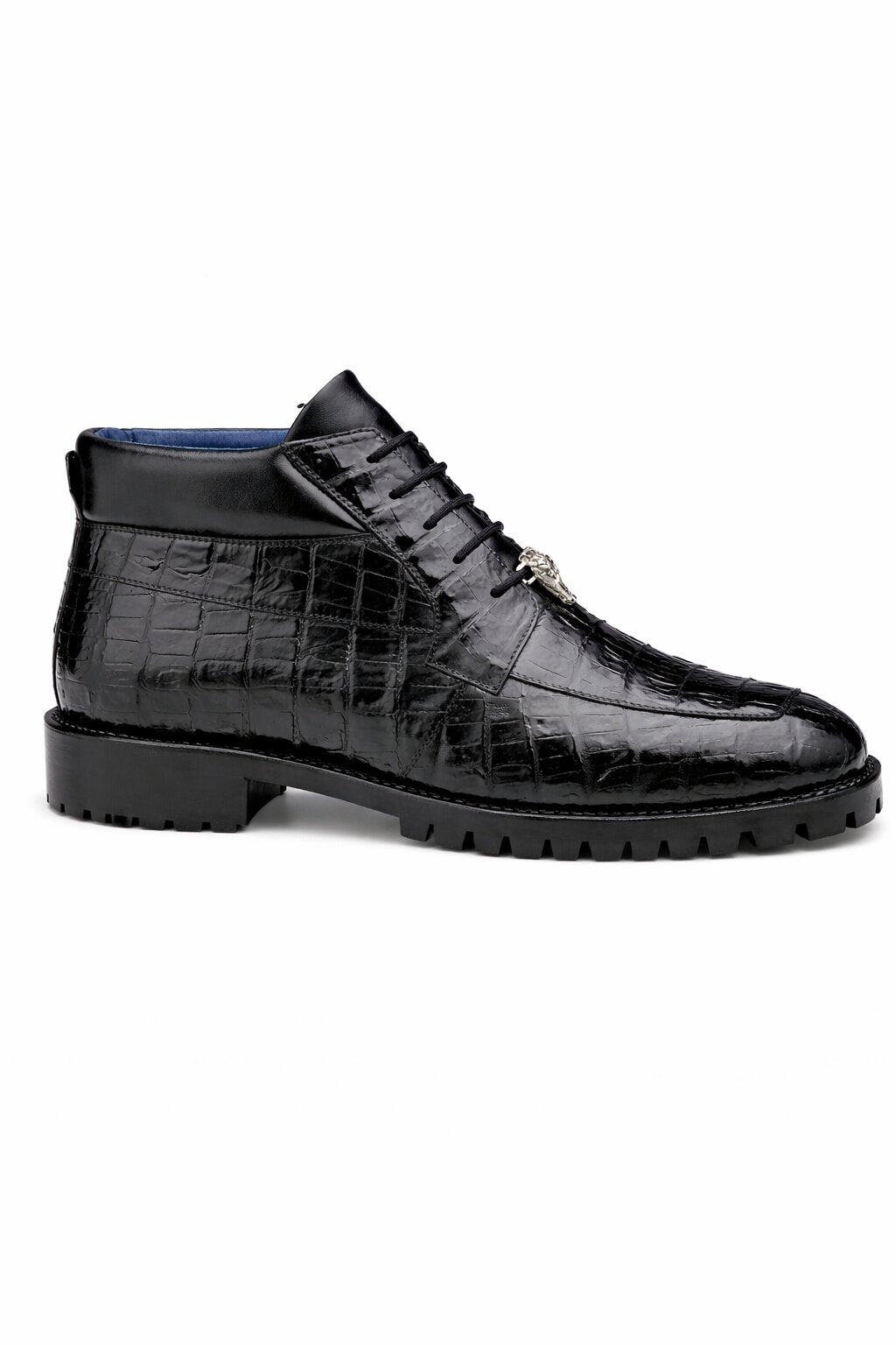 Belvedere Gallardo Caiman Crocodile Derby Boots