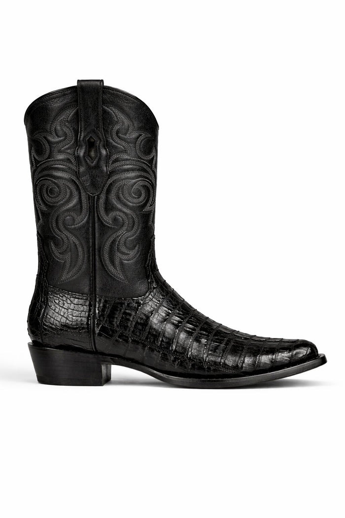 Men's Los Altos Caiman Tail Snip Toe Boots