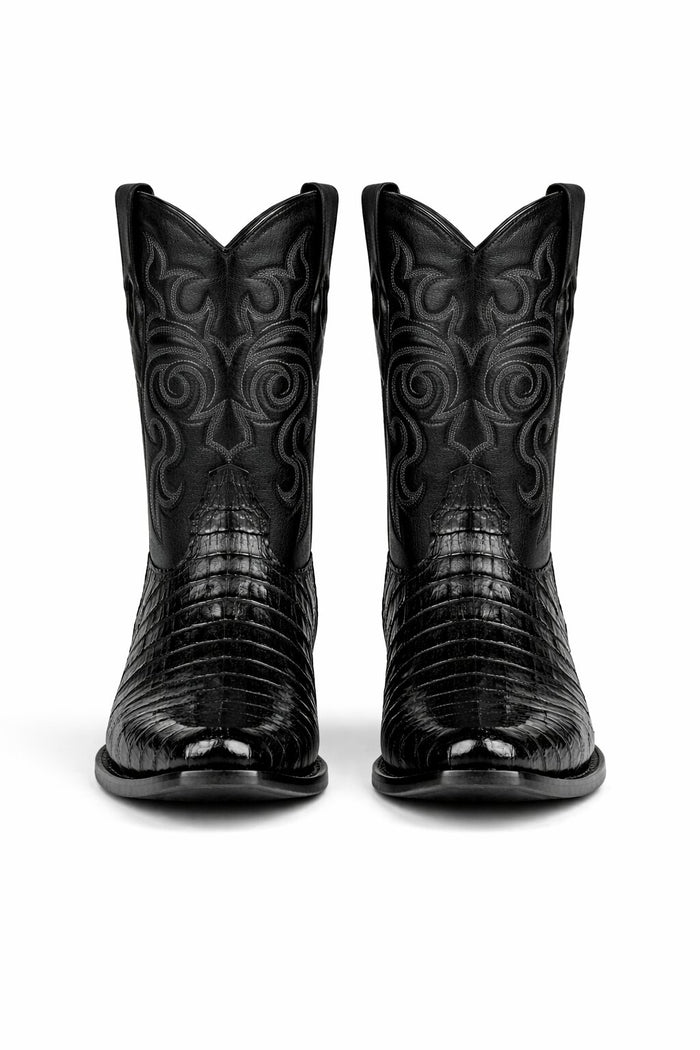Men's Los Altos Caiman Tail Snip Toe Boots