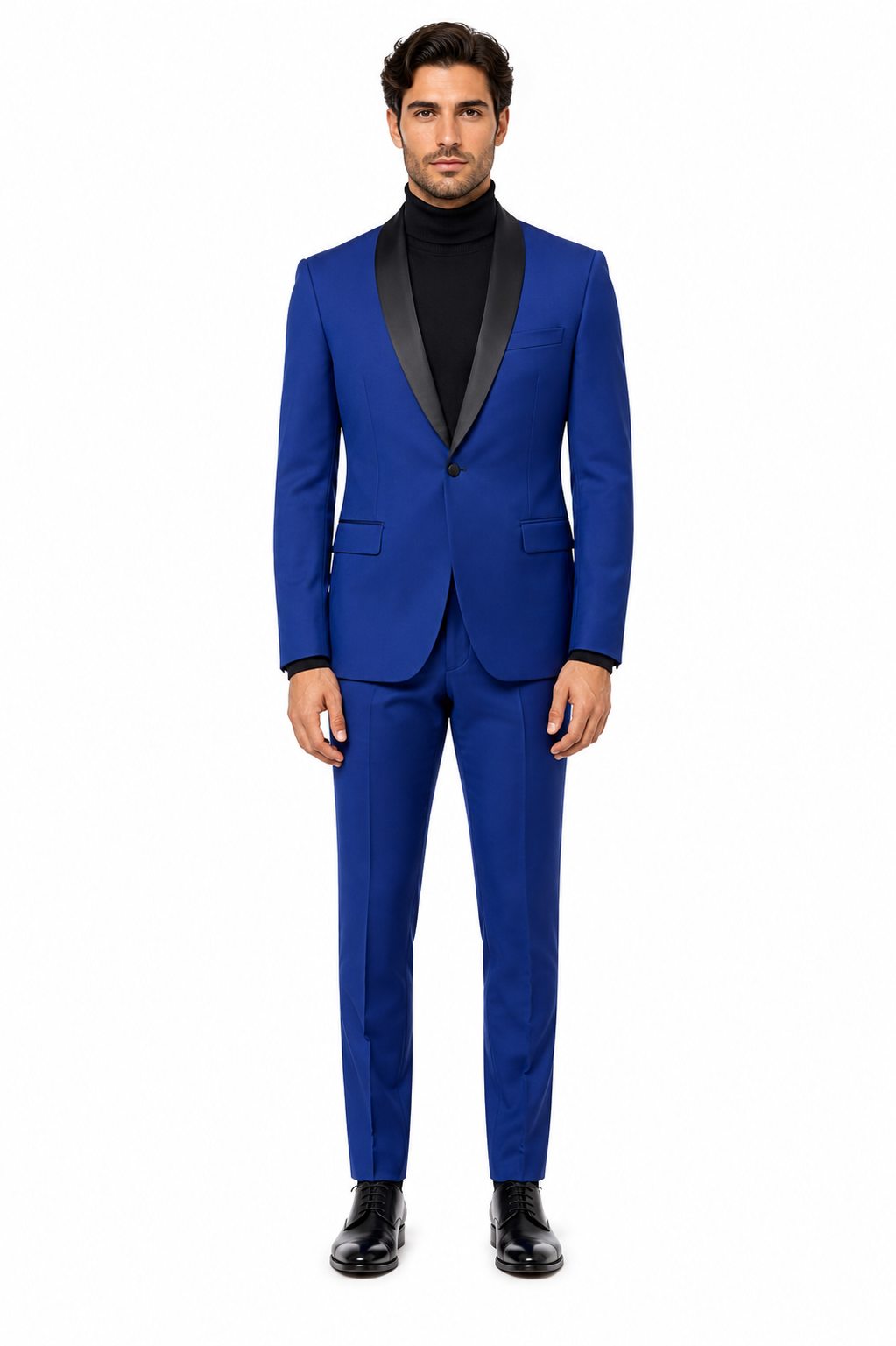 Men's Blazer Black ~ RoyalBlue Tuxedo Dinner Jacket and Blazer Two Toned
