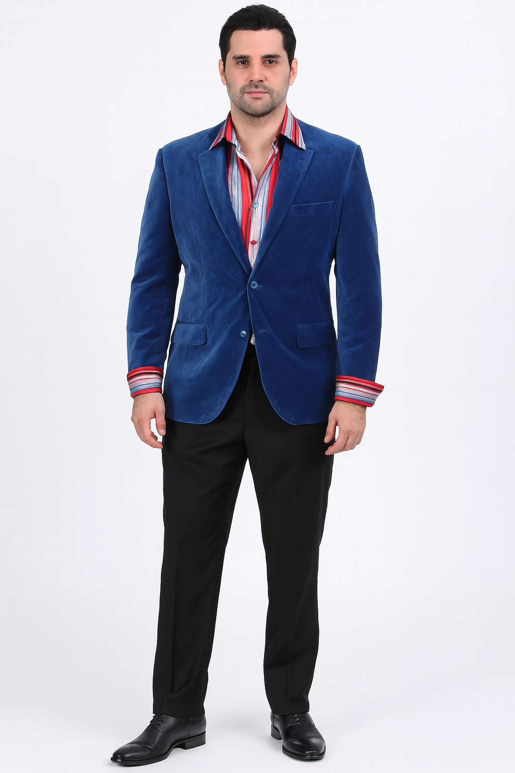 Men's blazer Jacket Royal Blue Velvet Cheap Priced Unique Fashion Designer Men's Dress Sale Jacket