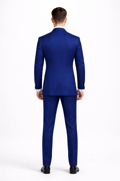 Double Breasted Tuxedo Groom Suit