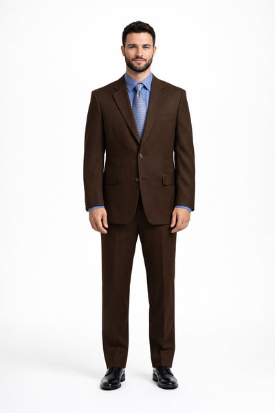 Single Breasted 2 Button Solid Brown Cheap Priced Unique Fashion Designer Men's Dress blazers Sale