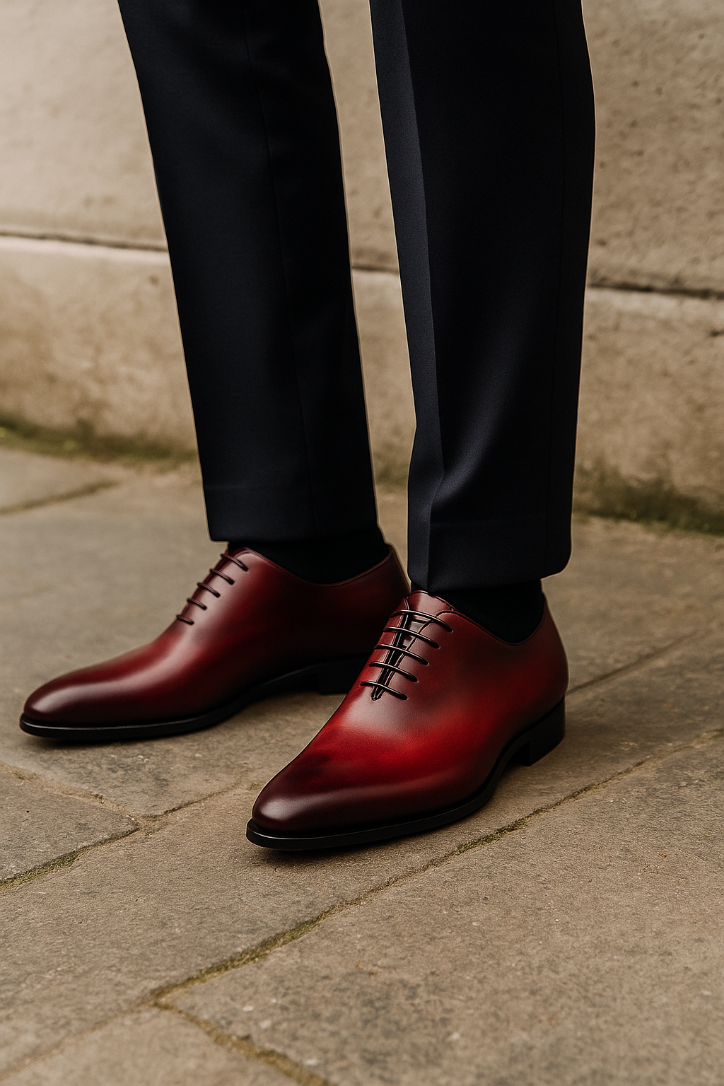 Mezlan Pamplona Calfskin Dress Shoe in Cognac
