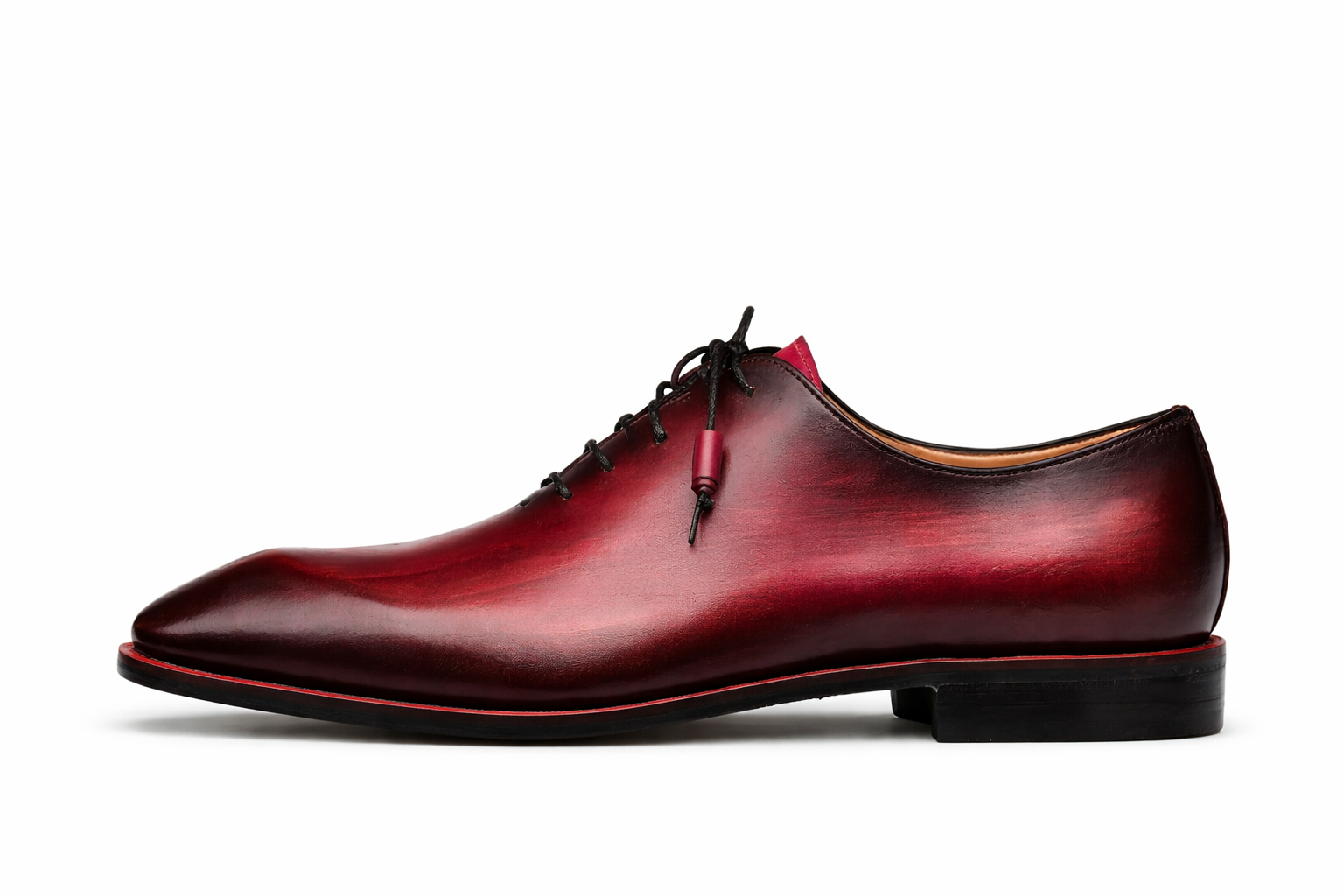 Dietro Whole Cut Oxford Burgundy by Mezlan