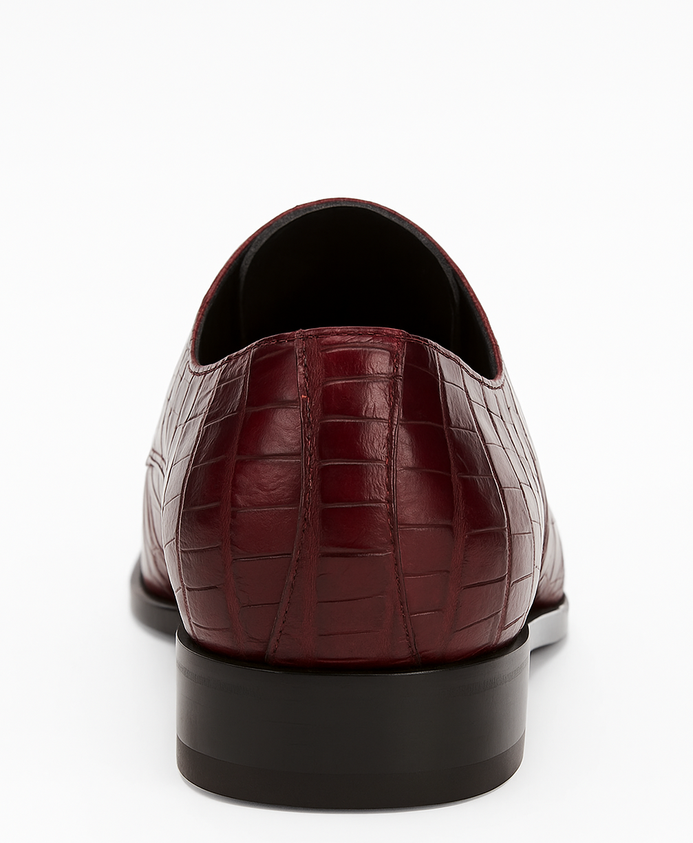 mens-burgundy-wine-crocodile-shoes