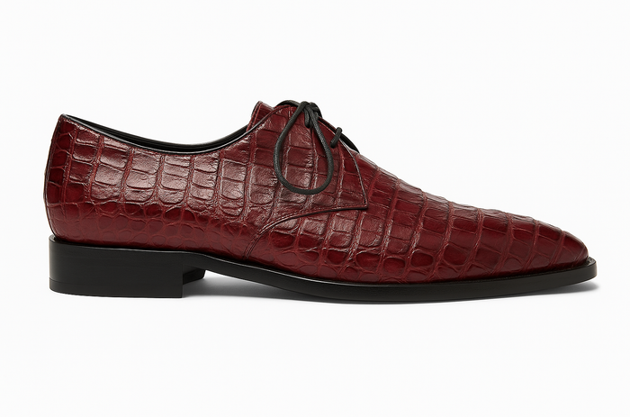 mens-burgundy-wine-crocodile-shoes