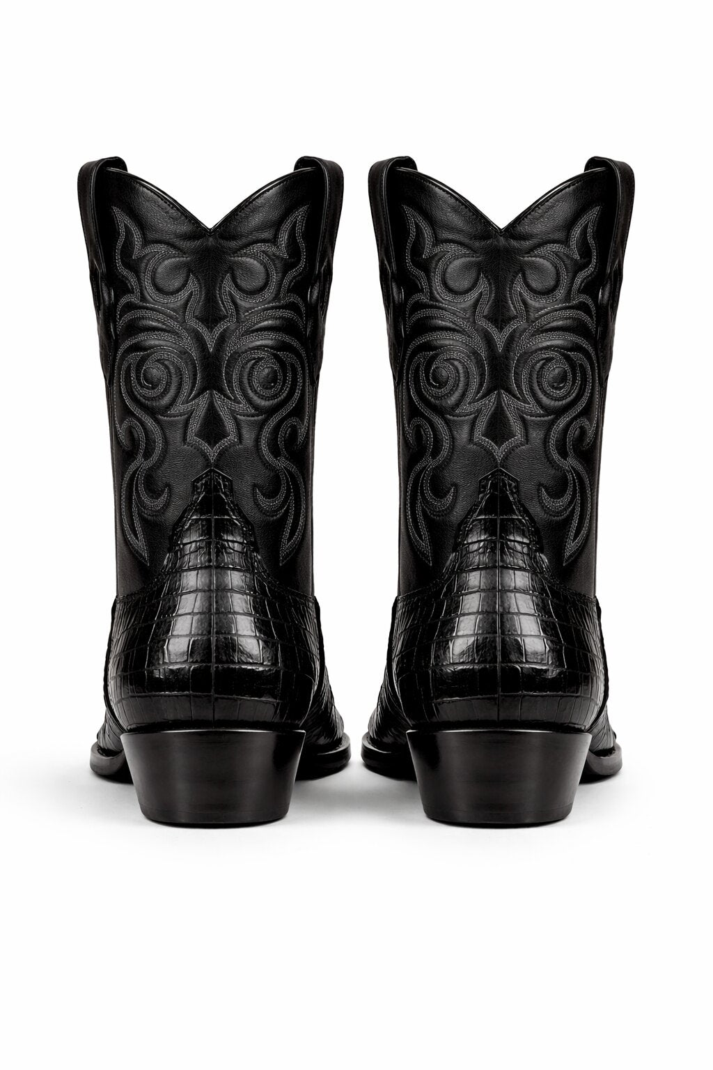 Men's Los Altos Caiman Tail Snip Toe Boots