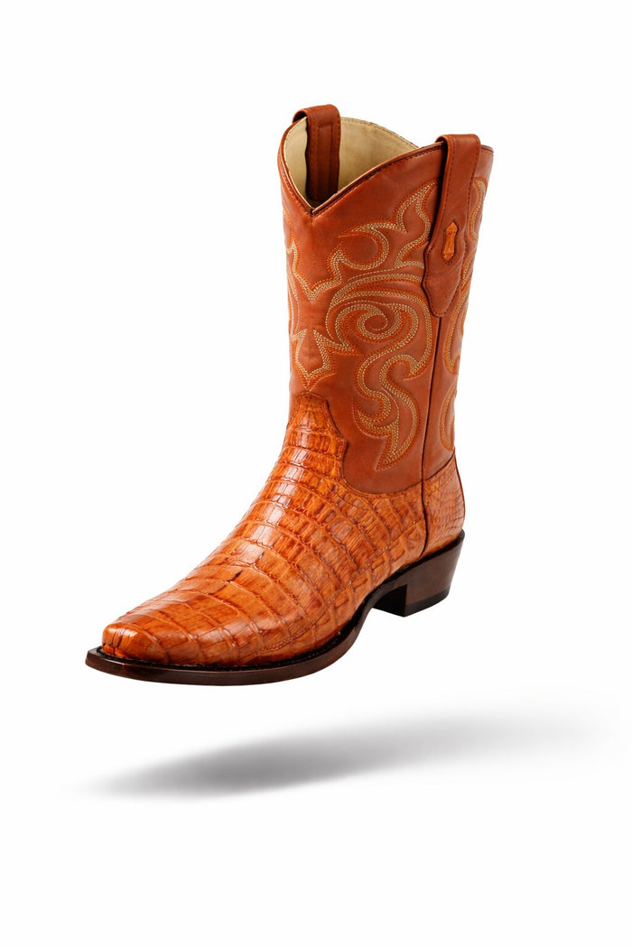 Men's Los Altos Caiman Tail Snip Toe Boots