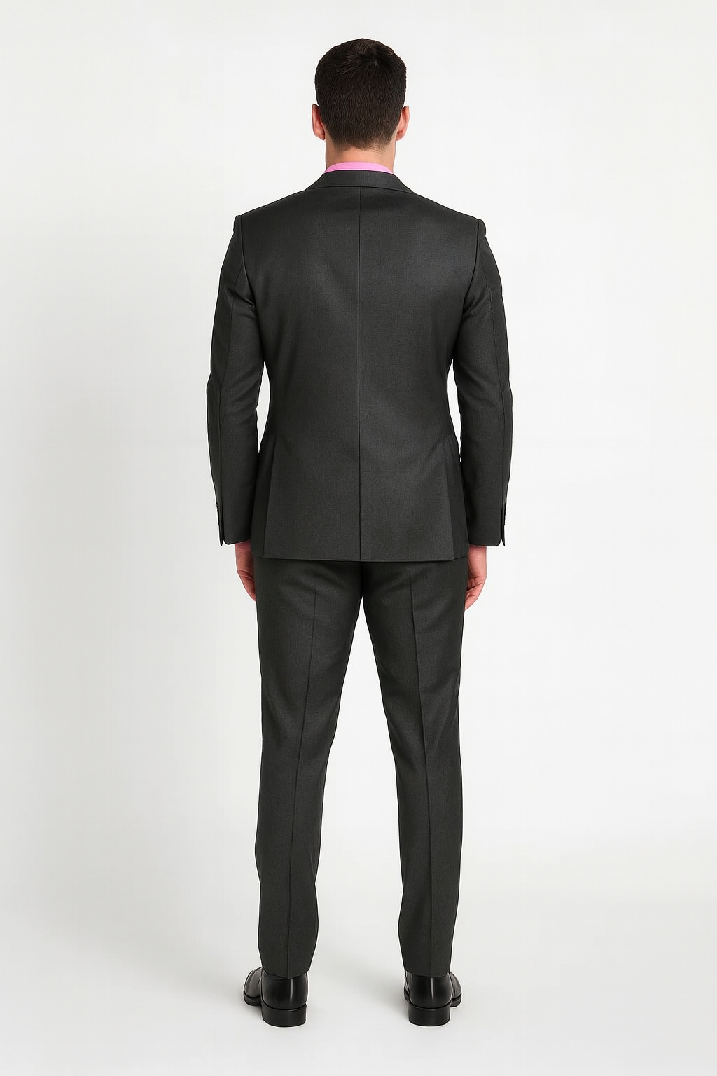 Men's Charcoal Slim Fit Cheap Priced Business Suits Clearance Sale
