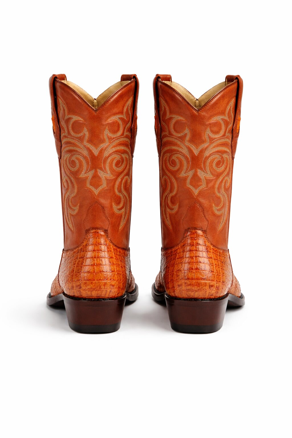 Men's Los Altos Caiman Tail Snip Toe Boots