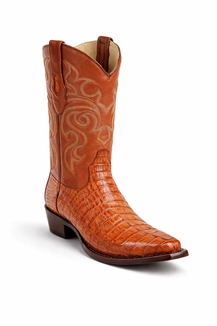 Men's Los Altos Caiman Tail Snip Toe Boots