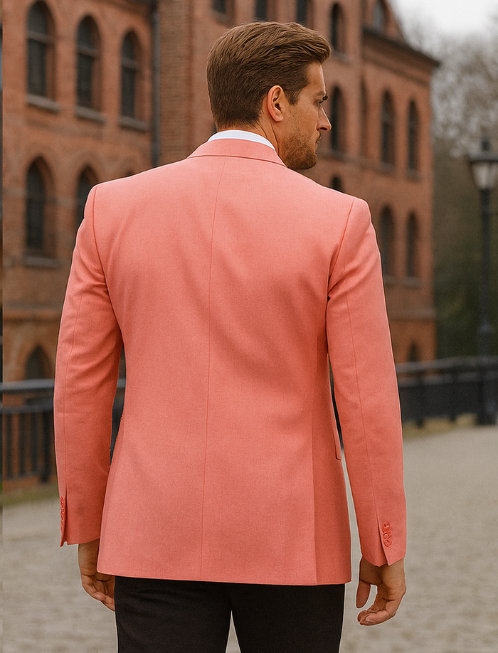 Mens Coral Blazer - Coral Sport Coat
