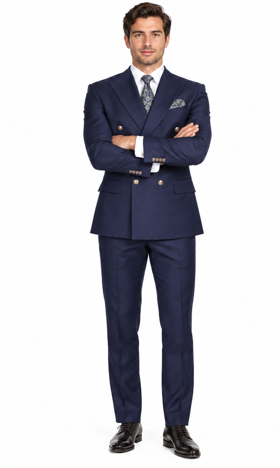Mens Double Breasted Blazer - Navy Double Breasted Sport Coat