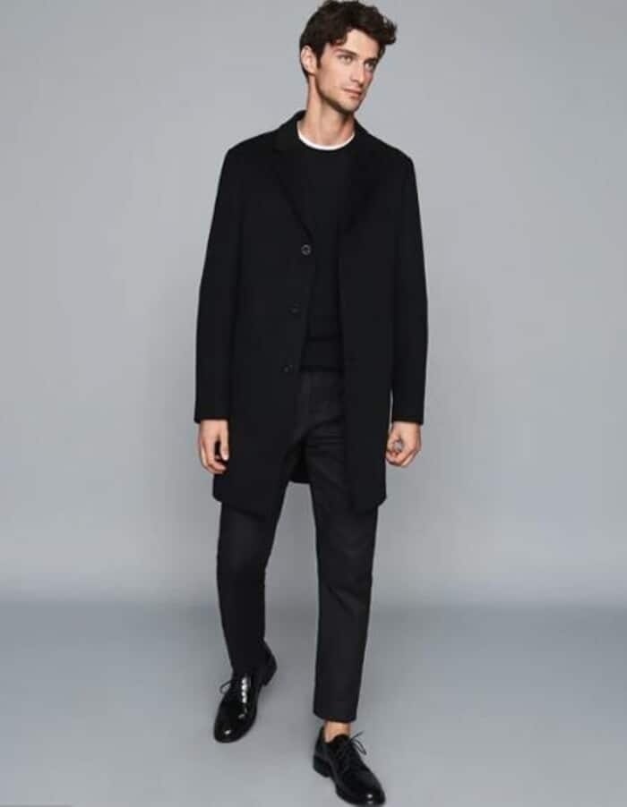 Epson Wool Overcoat for Men