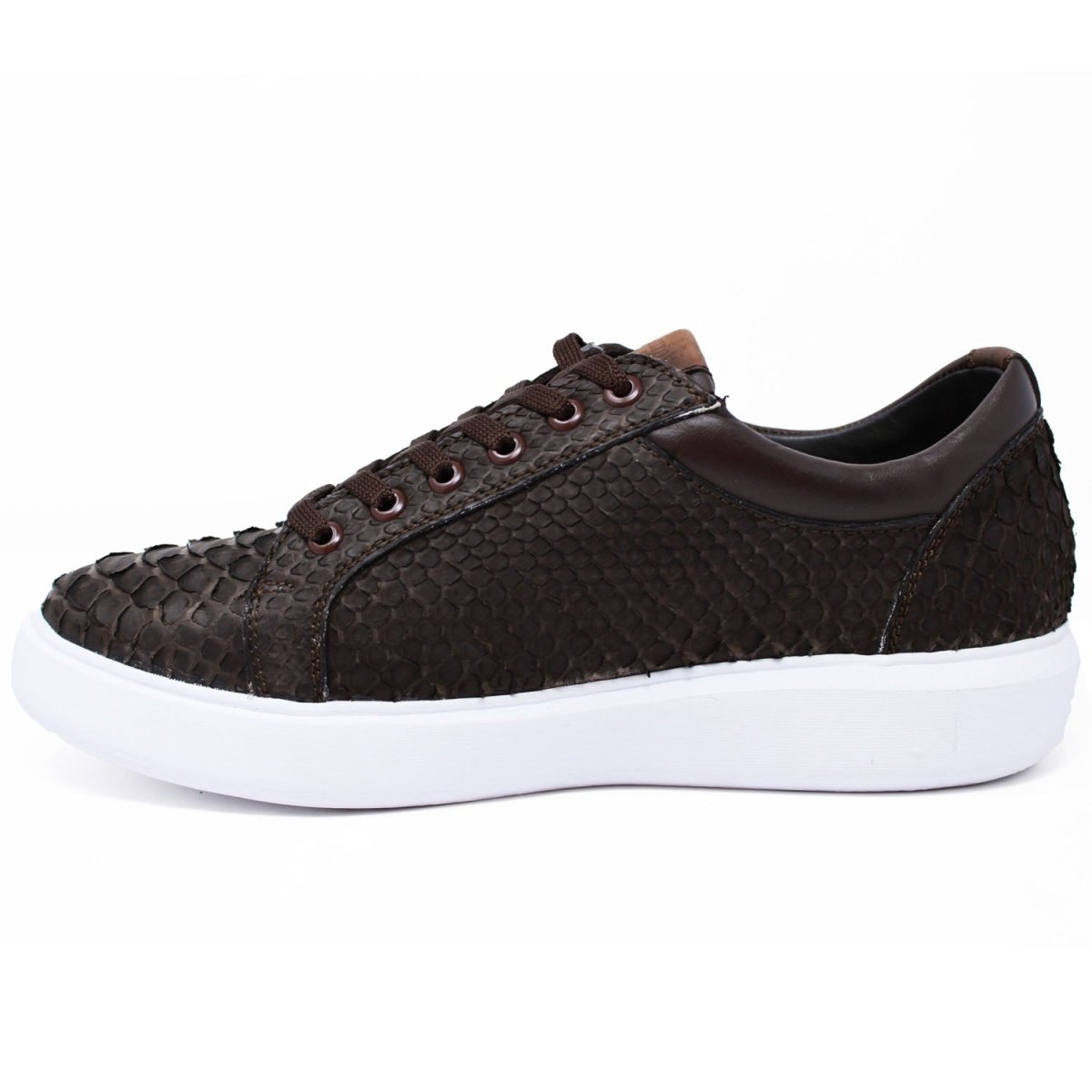Genuine Python Low Top Sneakers for Men