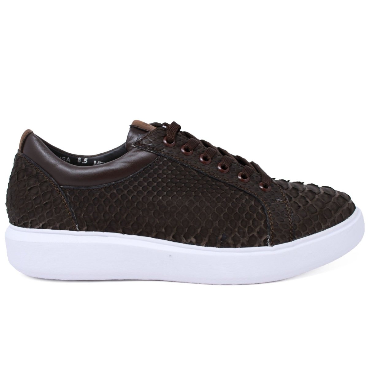 Genuine Python Low Top Sneakers for Men