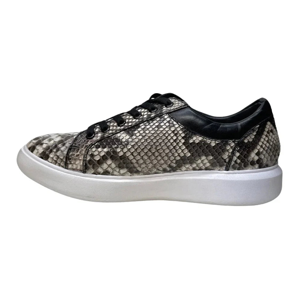 Full Python Skin Sneakers for Men