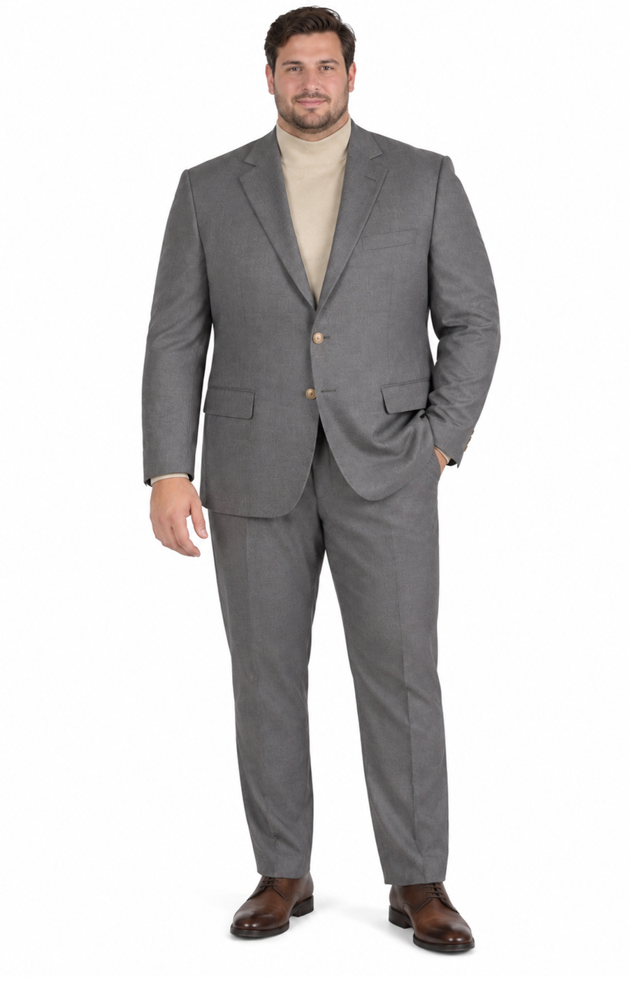 Men's Grey Blazer On Sale Polyester