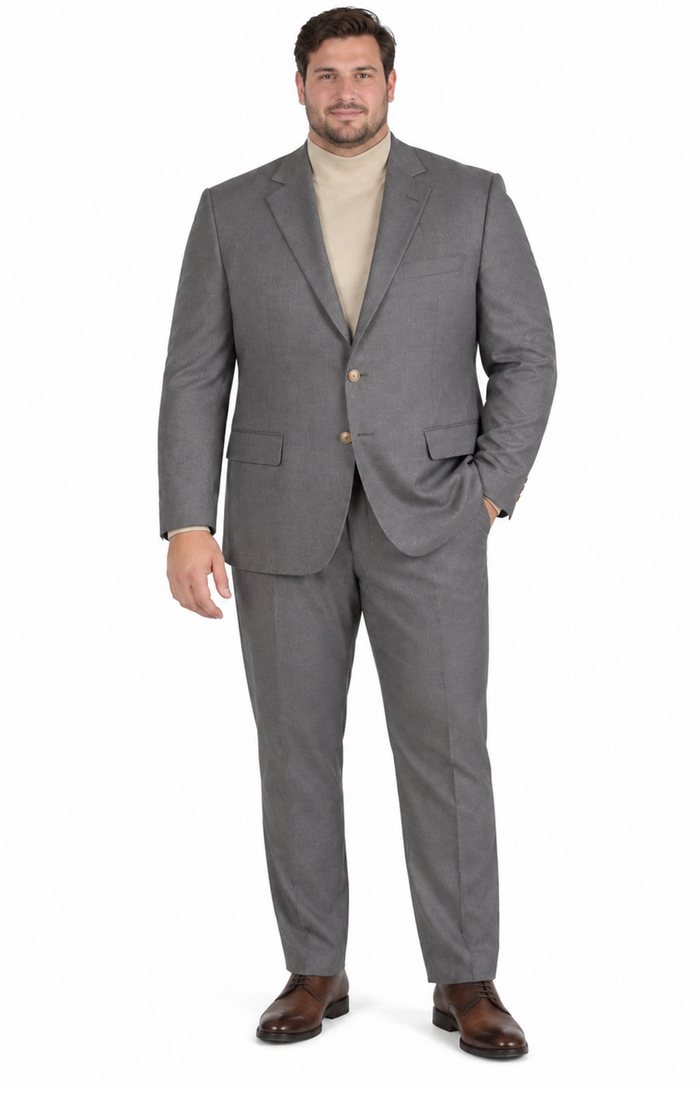 Men's Grey Blazer On Sale Polyester