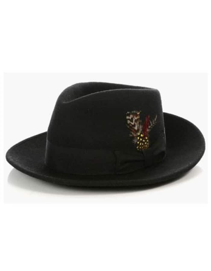 Black Mens Hat