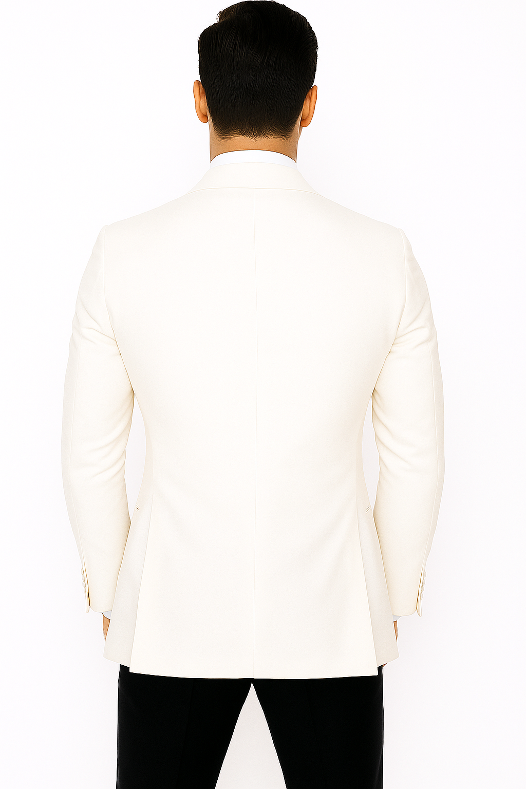 Men's James Bond Outfit Spectre 1 Button White Tuxedo Blazer