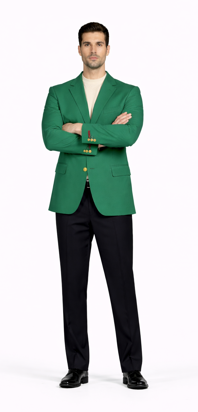 Mens Kelly Green Blazer - Kelly Green Sport Coat