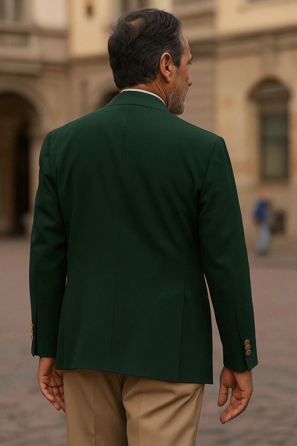 Men's Kelly Green Blazer Sport Coat Augusta 36 Short Augusta Green