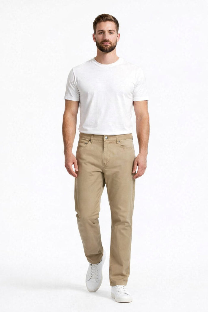Pelago Khaki Stretch Chino Dress Pants
