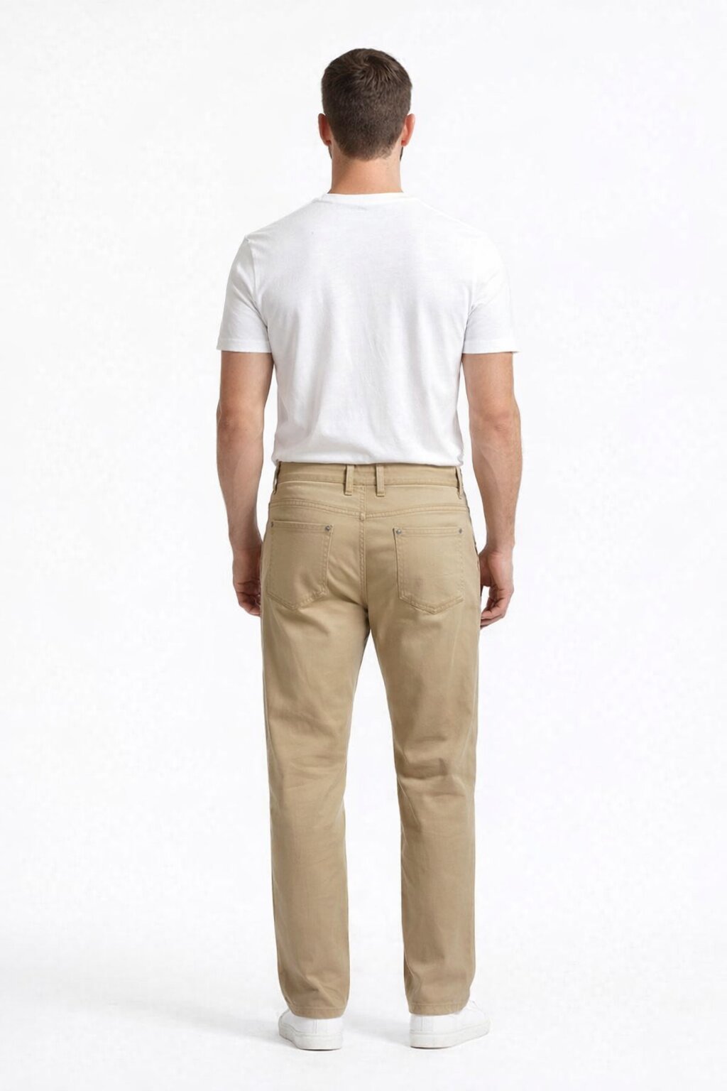 Pelago Khaki Stretch Chino Dress Pants