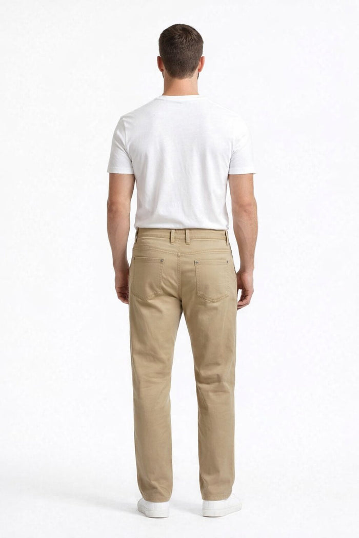 Pelago Khaki Stretch Chino Dress Pants