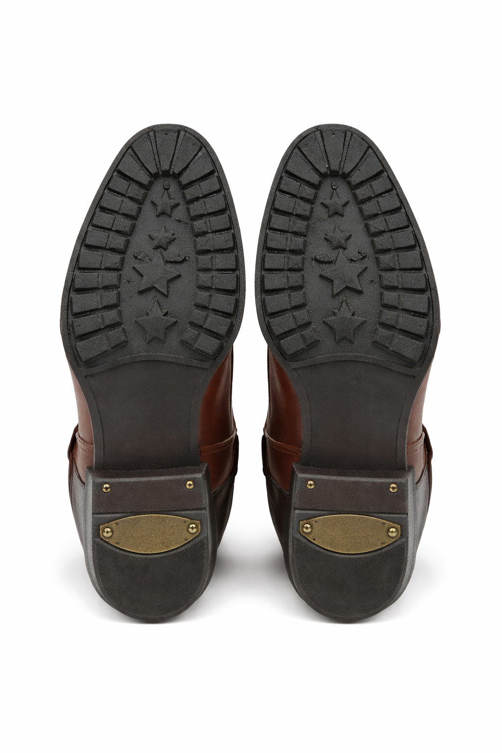 Handcrafted Faded Brown Exotic Leather Boots