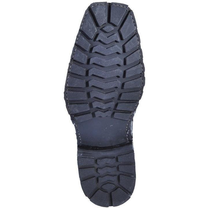 Caiman Tail Skin Biker Boots by Los Altos