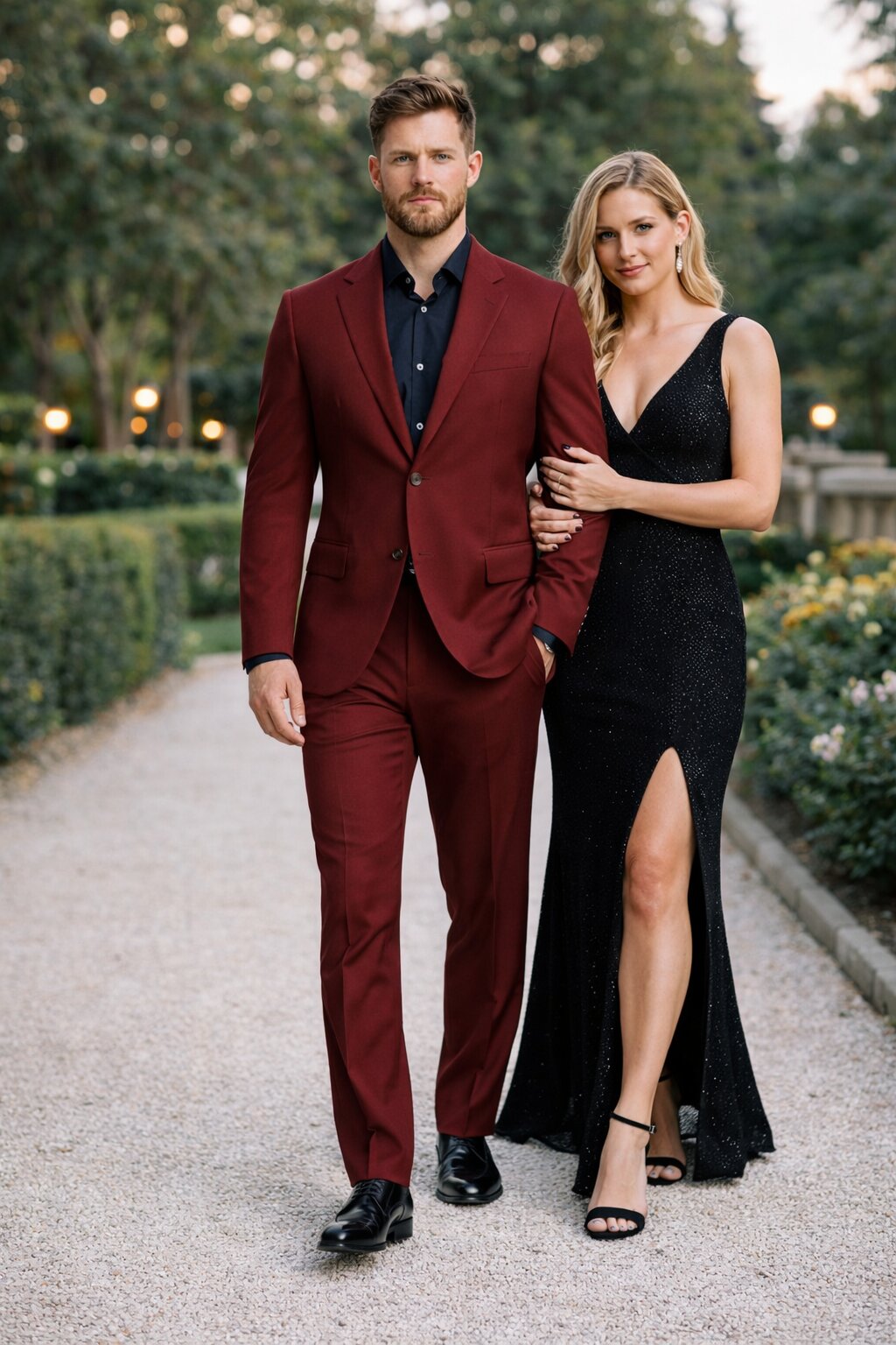 David Leitch The Fall Guy 2026 Maroon Suit