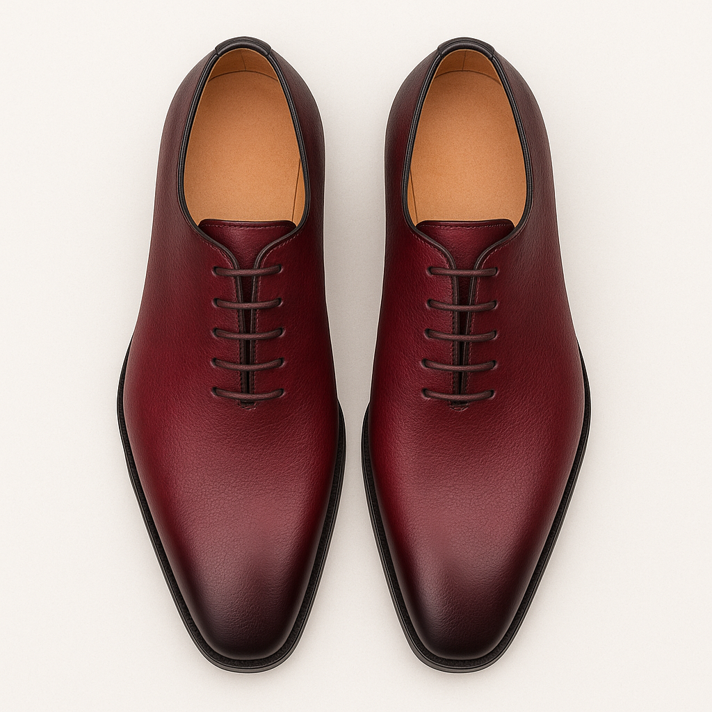 Mezlan Pamplona Calfskin Dress Shoe in Cognac