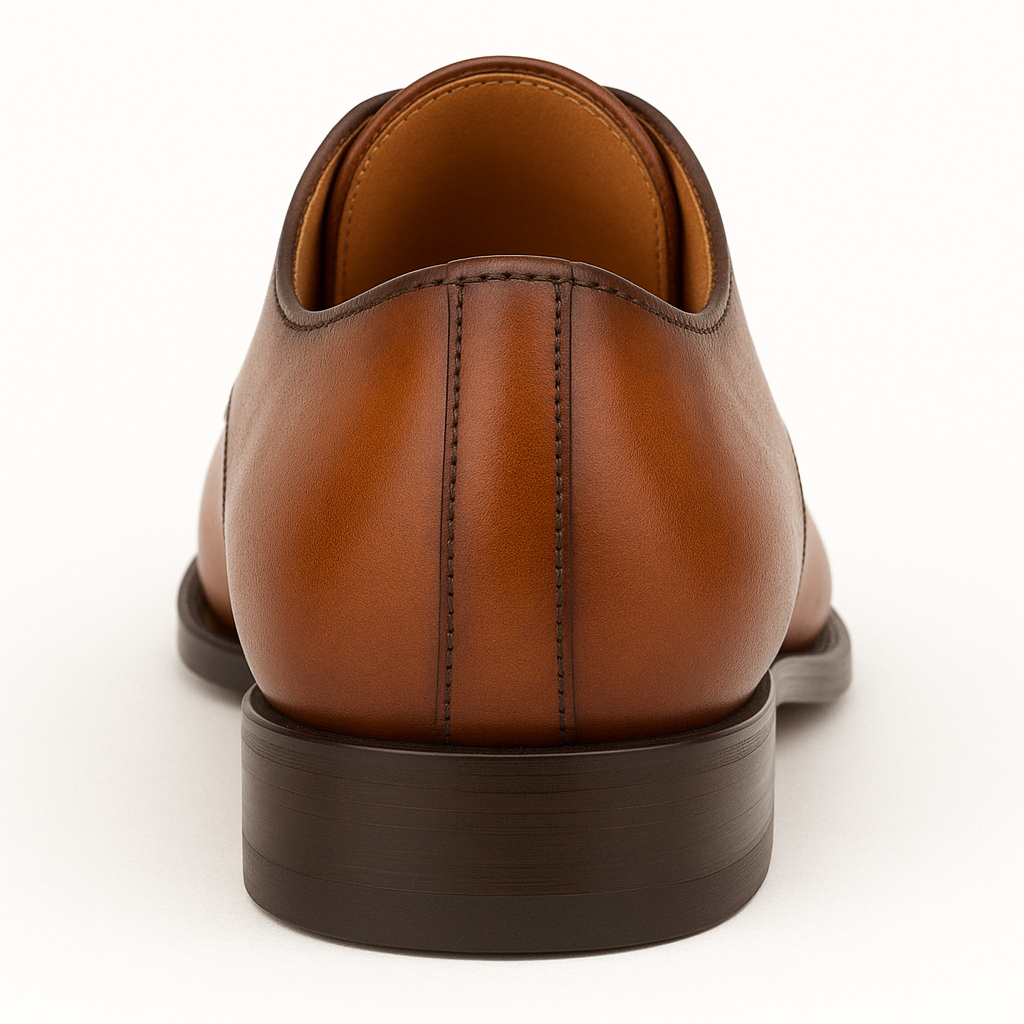 Mezlan Republic Calfskin Cap Toe Blucher in Tan