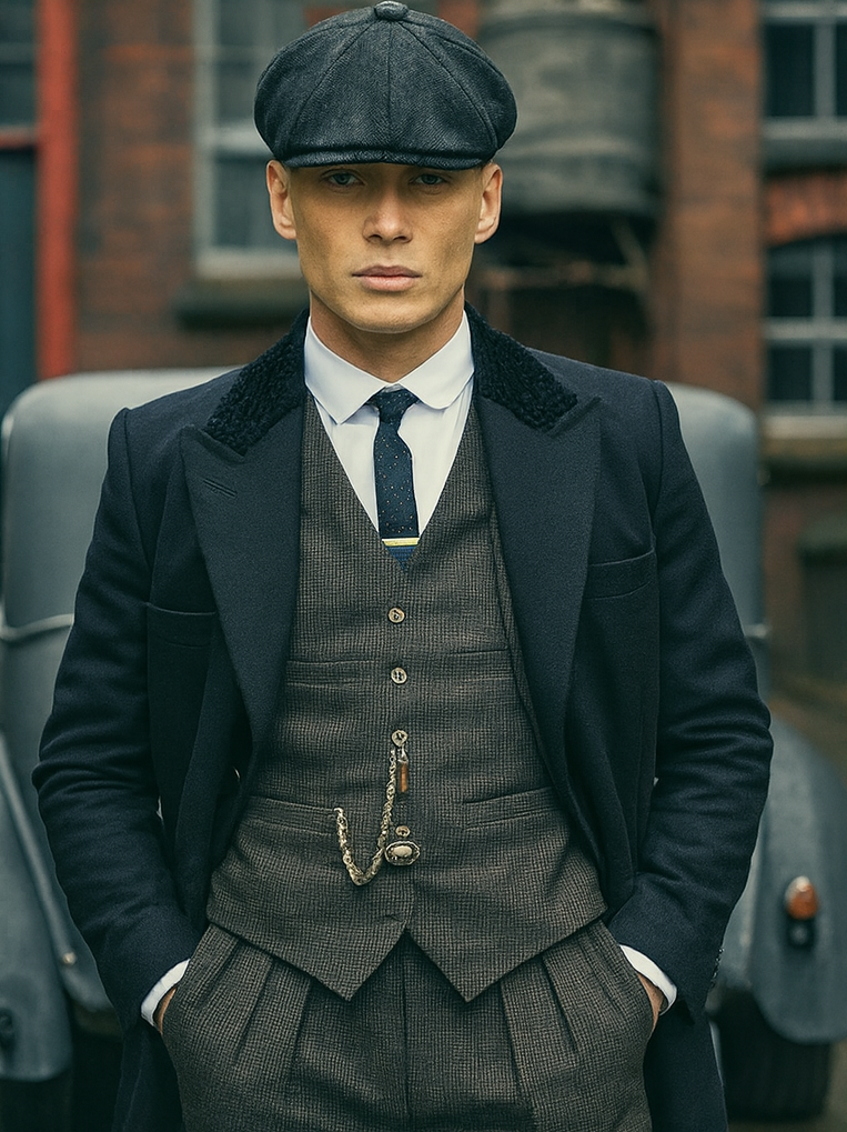 Thomas Shelby Grey Peaky Blinders Costume