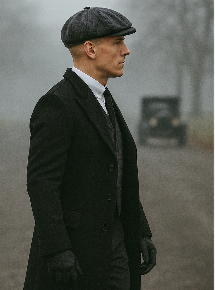 Thomas Shelby Inspired Suit and Overcoat Set