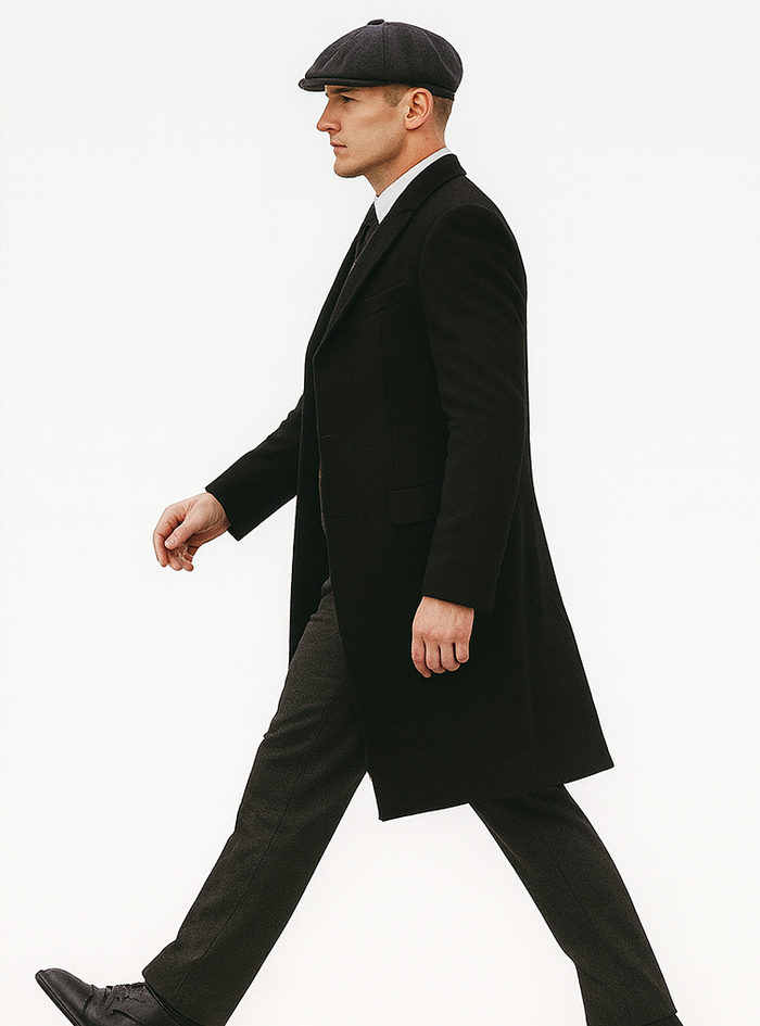Thomas Shelby Inspired Suit and Overcoat Set