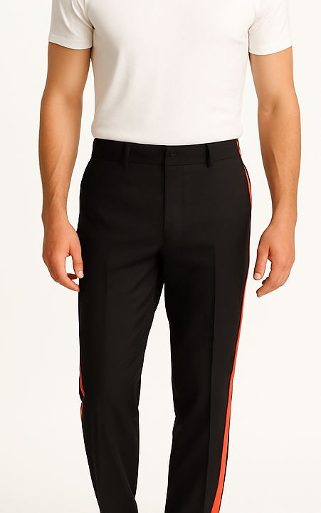 Mens Red Dress Pants