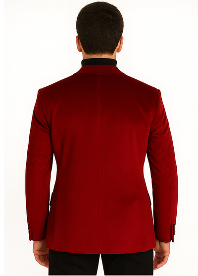 Men's Jacket Sport Coat- Red